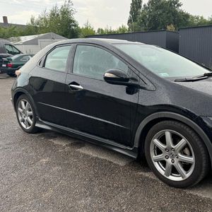 ABS Dynamics Side Skirts Mugen Style Zwart ABS Plastic Honda Civic