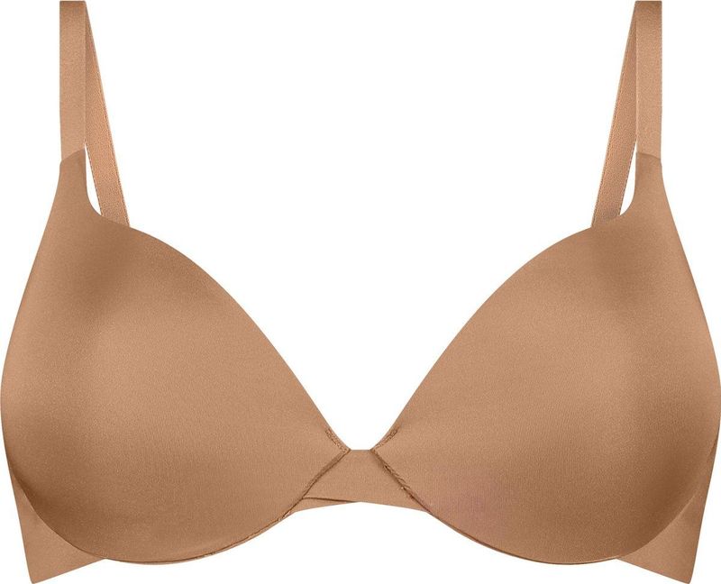 Hunkemöller - Smooth - Voorgevormde Push-up Beugel Bh - Bruin