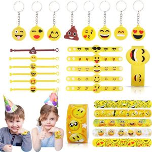 Sleutelhangers Armband Slap Armbanden - 28 Stuks Feestartikelen voor Kinderen