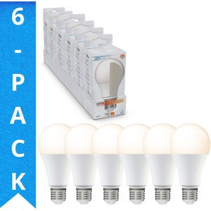 LED's Light Dimbare LED Lamp E27 - Dimbaar naar extra warm wit - 6 lampen