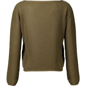 No man's land - Groene Sweater - Dames - Katoen