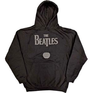 The Beatles - Drop T Logo & Apple Hoodie/trui - M - Zwart