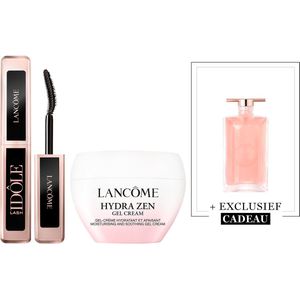 Lancôme Iconic Duo Mascara | Dagcrème + Cadeau - Lash Idôle Mini Mascara Zwart & Lancôme Hydra Zen Dagcrème + Idôle 5ml Cadeau