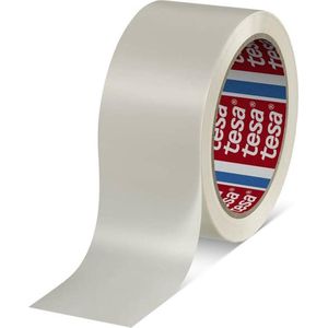 Tesa Plakband PVC  -  Wit  -  66M x 50mm - Verpakkingstape