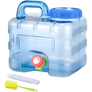 Waterjerrycan met kraan en schroefdeksel voor camping BPA-vrij draagbaar waterreservoir - caravans picknick wandelen 75 liter upgrade