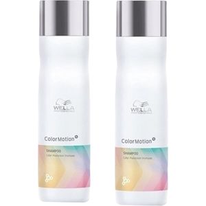 Wella Colormotion Shampoo 250ml - 2 Stuks - Voordeelverpakking