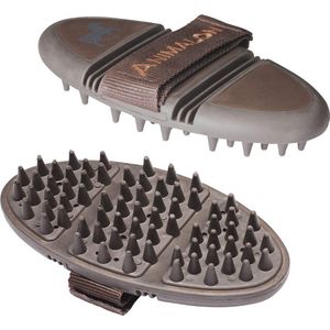 CareFlex Massage Kerriekam | Flexibele & ergonomische massageborstel met klittenband voor echte fijnproevers | Perfect voor het verwisselen van bont