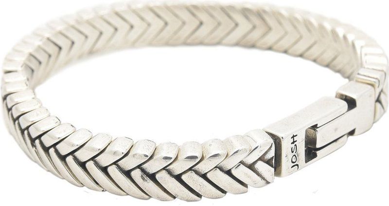 Josh - 03505 - Armband - Zilverkleurig - 21.00 CM