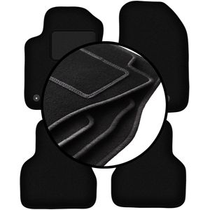 Complete set veloursmatten voor: Alfa Romeo Giulietta hatchback (2010-2020)