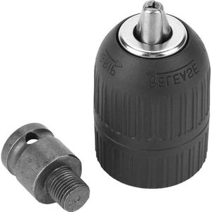 Snelspanboorhouder 2-13 mm - voor slagschroevendraaiers - met 1/2"" adapter