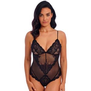 Wacoal Vivid Attraction Body Black Zwart S