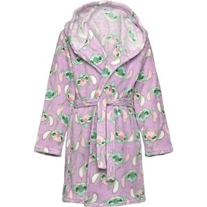 Disney Lilo en Stitch - Badjas - Maat 104 - Paars - Ochtendjas