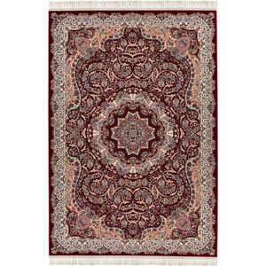 Lalee Oriental | Modern Vloerkleed Laagpolig | Red | Tapijt | Karpet | Nieuwe Collectie 2024 | Hoogwaardige Kwaliteit | 80x150 cm