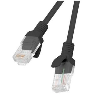 Lanberg - PATCHCORD CAT.6 UTP - Netwerkkabel - Zwart - 3 meter - 10-pack