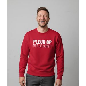 Pleur op | Sweater - Rood - S