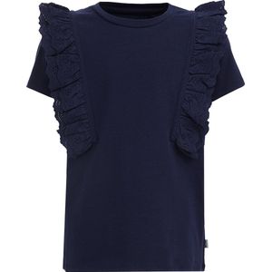 WE Fashion Meisjes T-shirt met ruches