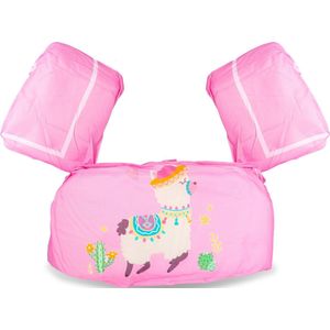 Qwali Puddle Jumper Alpaca - Zwemvest - Voor kinderen van 2 tot 6 jaar - Zwemvest Kind - Haai - Zwembandjes - Drijfvest Kind - Zwemvleugels - Zwemkurk - Zwemgordel