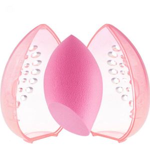 Make up - Beauty blender Bewaarcase - Make up organizer - Beauty blender houder - Make up sponsjes - Beauty blender bewaarcase roze