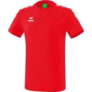 Erima Essential 5-C T-Shirt Rood-Wit Maat XL