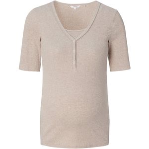Noppies - Renate - Pyjama Top - Zwart - Ribkatoen