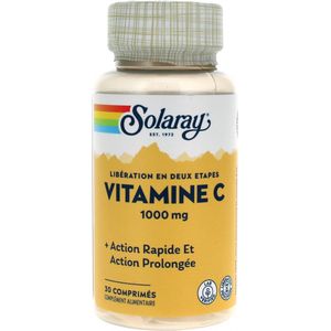 Solaray Vitamine C 1000 mg 30 Tabletten