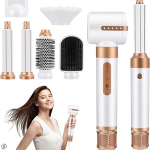 Equivera Multistyler - Airstyler - Krultang 5 in 1 - Fohnborstel - Stijltang