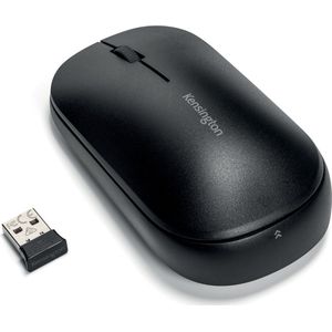 Kensington SureTrack™ Dual Draadloze Muis - Inclusief Batterij - Zwart