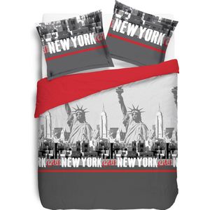 VISION New York - Dekbedovertrekset -Lits-jumeaux - 240x220cm
