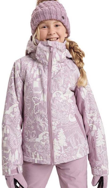 Roxy - Free Jet 10K - Technisch Snowjack - Meisjes 8-16 - Waterdicht - Slimfit