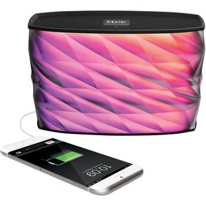 iHome iBT85 Bluetooth luidspreker - Powerbank - Handsfree functie - Spatwaterdicht - USB - Color Changing LED - Oplaadbaar - Disco verlichting - Feestje