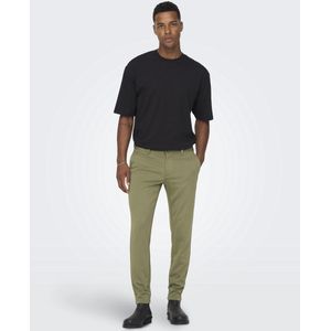 Only & Sons - ONSMARK - Chino Broek - Groen - Slim Fit