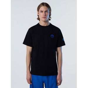 North Sails Comfort Fit T-shirt Met Korte Mouwen Zwart L Man
