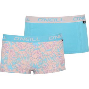 O'Neill dames boxershorts 2-pack - multi pink - L
