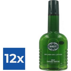 Brut Splash-on Original - 200 ml - Aftershave Lotion - Voordeelverpakking 12 stuks