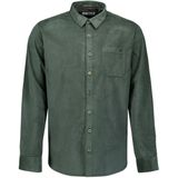 No Excess - Overhemd - Donkergroen - Fijn Herringbone