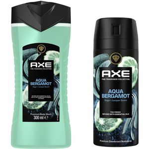 AXE Aqua Bergamot - Pakket - Douchegel & Deo Spray
