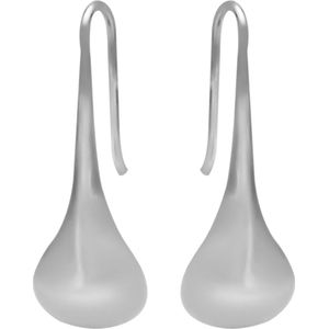 Zilveren oorbellen | Hangers | Zilveren oorhangers, druppel