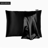 MOHI - Satin Pillow Case - Kussensloop - Zwart - 60 x 70 cm