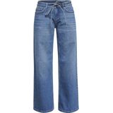 SISTERS POINT Onea-belt.je5 - Dames Jeans - Vintage blue - Maat XS