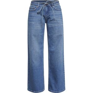 SISTERS POINT Onea-belt.je5 - Dames Jeans - Vintage blue - Maat XS