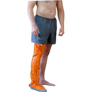 DRYPRO douchehoes voor het hele been - maat Small (FL-14) - creëert een vacuüm voor een 100% lucht- en waterdichte afsluiting - geschikt om mee te douchen, in bad te gaan en mee te zwemmen!