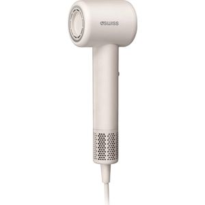 4Swiss F324 AirCare+ Föhn met diffuser, 8 droogstanden, 110 000 U/min, Styling tip magnetisch, ionen >500 miljoen, stil en licht 370g, haardroger