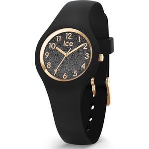 Ice Watch IW015347 ICE glitter Horloge - Siliconen - Zwart - Ã˜ 28mm