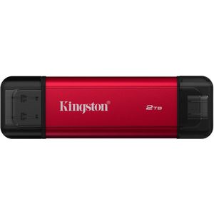 Kingston Technology 2TB Draagbare SSD met Dual USB-A/C, tot 1050MB/s USB 3.2 Gen 2