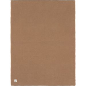 Lässig - Wiegdeken - GOTS 80 x 100 cm - Bruin