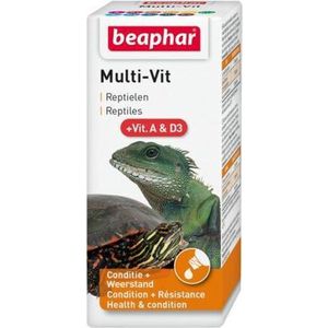 Beaphar Turtle Vitamin - Vitaminepreperaat - Schildpad - 20 ml