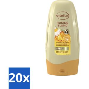 Andrélon - Honing Blond - Conditioner - 250 ml - Bulkverpakking - 20 stuks