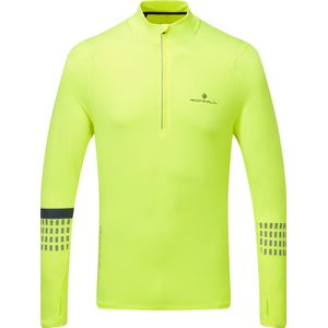 Ronhill Men's Tech Afterhours 1/2 Zip Tee Fluo Yellow XL