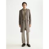 Scotch & Soda - CLASSIC - Tussenjas - Donkerbeige / Grijs / Wit
