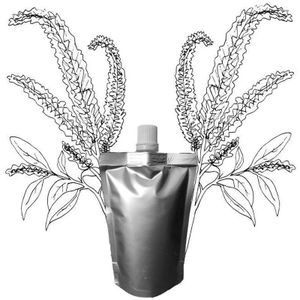 Amarant olie - Navulling 200ml pouch met schenkmond - plasticvrij verpakt - vegan - dierproefvrij en zonder chemische toevoegingen - amarant huidolie